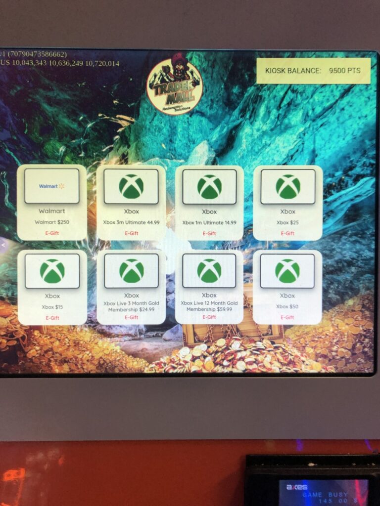Kiosk Balance